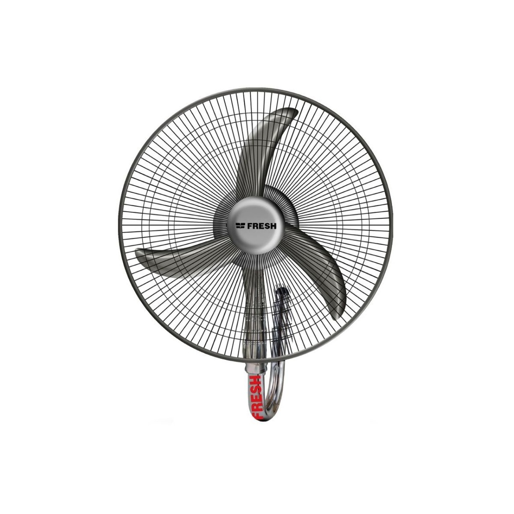 Wall Fan Fresh, 20 inch, Remote Control, Silver - Phantom DC