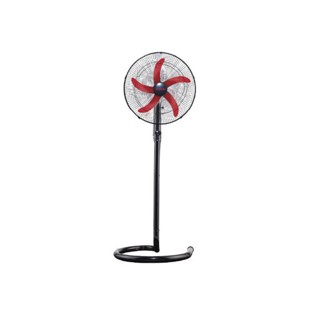 Stand Fan Fresh, 18 inch, 5 Blades, Black - Phantom Turbo Piano