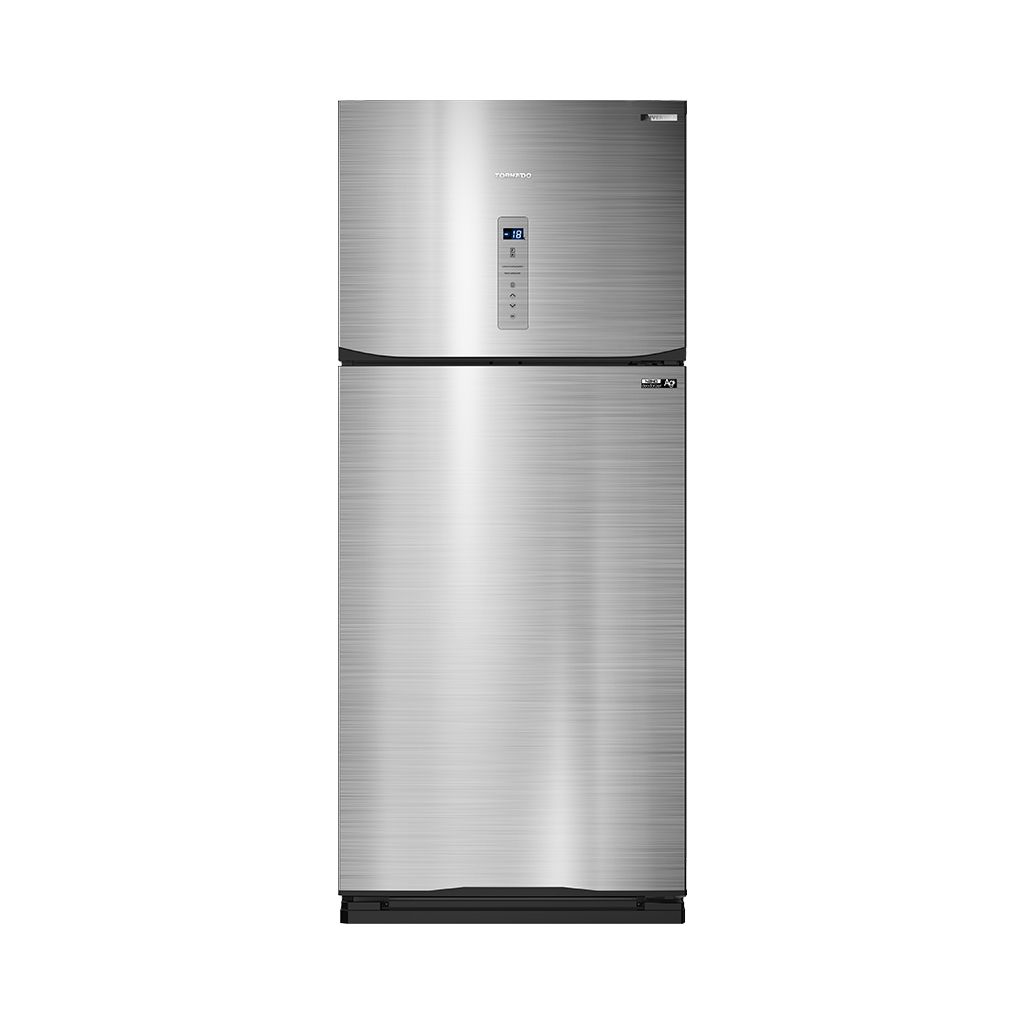Refrigerator Tornado, Inverter, Digital, No Frost, 396L, Dark Stainless - RF-480ATV-DST