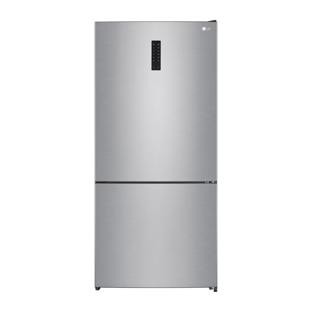Refrigerator LG, Bottom Freezer, Inverter, Digital, 588 L, Stainless - GTF569PVAM