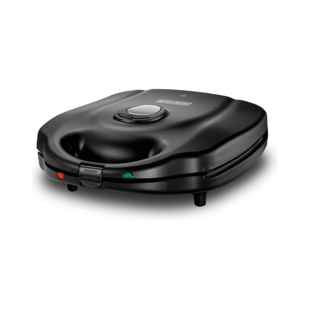 Sandwich Maker Black & Decker, Grill, Waffle Maker, 1400W, 3in1, Black - TS4130-B5
