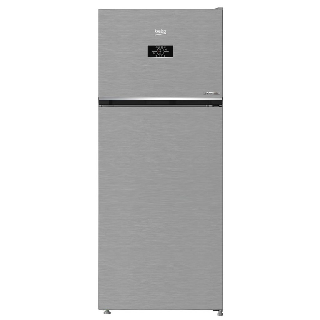 Refrigerator Beko, Inverter, No Frost, 367L, Digital, Silver - RDNE420K02DXITEG