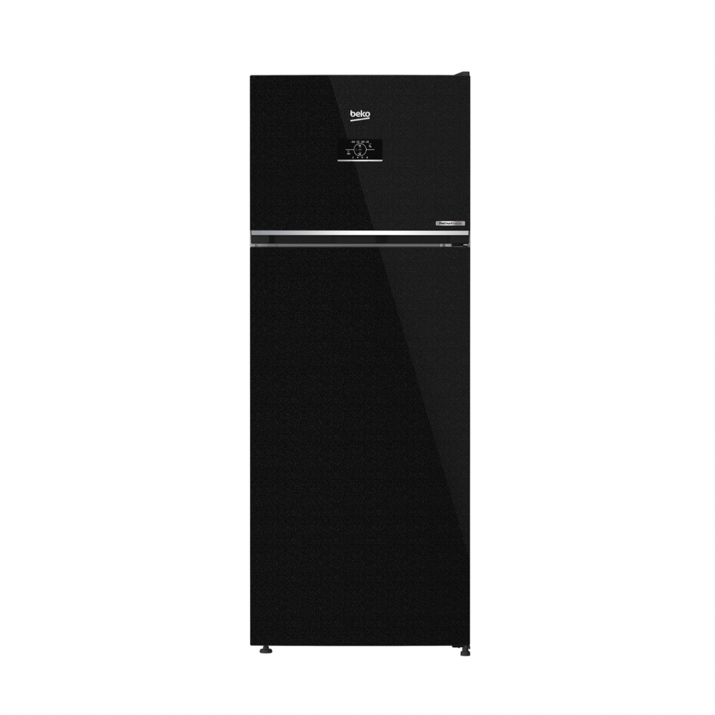 Refrigerator Beko, No Frost, Inverter, 406L, Digital, Black - RDNE455M20XBIDB