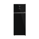 Refrigerator Beko, No Frost, Inverter, 406L, Digital, Black - RDNE455M20XBIDB