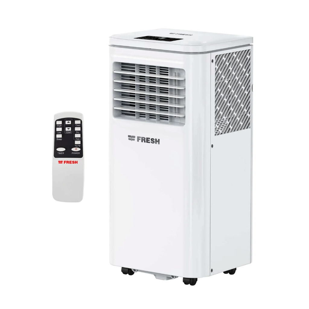 Portable Air Conditioner Fresh, 2200W, Cooling Only, Freon-based, Digital, White - PAC25W-SC