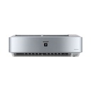 Split Inverter Air Conditioner Sharp, 1.5 HP, Cooling Only, Plasma Cluster, Digital, Silver - AH-XP12UHE