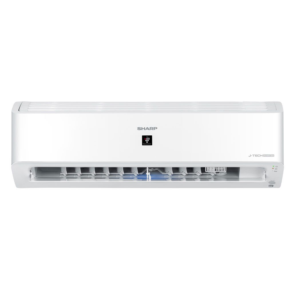 Split Inverter Air Conditioner Sharp, 2.25 HP, Cooling & Heating, Plasma Cluster, Digital, White - AY-XP18BME