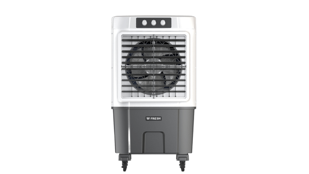 Air Cooler Fresh Smart 82L 18" Ice Drawer Gray × White