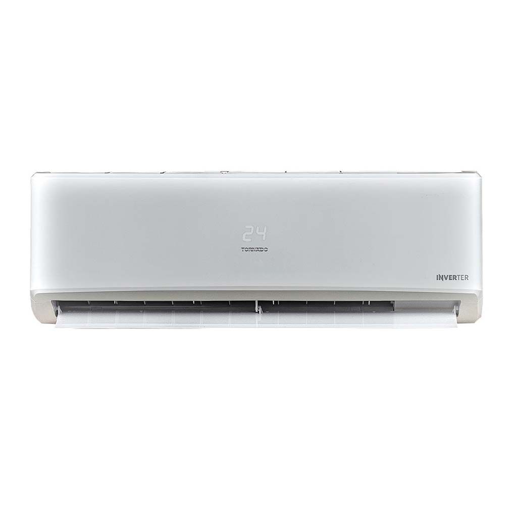 Split Inverter Air Conditioner Tornado 2.25 HP Cooling & Heating Plasma Cluster Digital White - TY-VX18BEE
