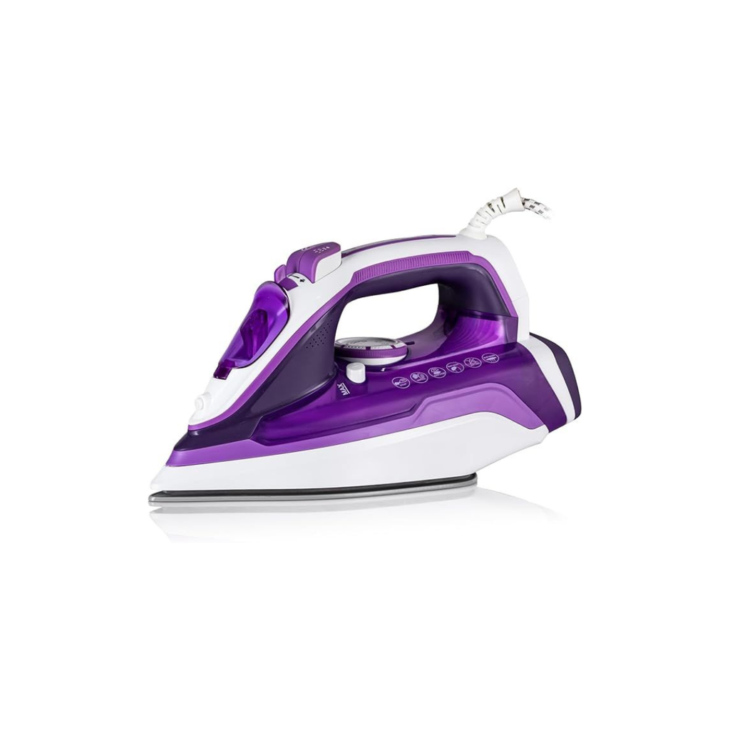 Steam Iron Black Stone, 2400W, Purple - SW-200