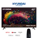Smart TV Hyundai, 43 inch, Frameless, Built-in Receiver - L43HYNDA630
