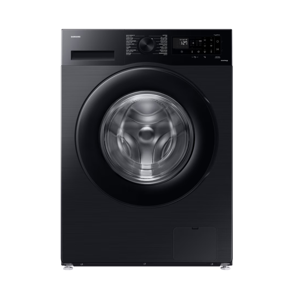 Automatic Washing Machine Samsung, Front Load, 8kg, Eco Bubble, 1400rpm, Digital, Inverter, Black - WW80CGC0EDAB