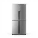 Refrigerator Haier, Inverter, 4 Doors, No Frost, 502 L, Digital, Silver - HRF-550TDPD