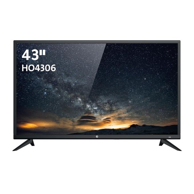 ‫شاشة تليفزيون هوهو، 43 بوصة، FHD ،IPS، أسود - HO4306‬