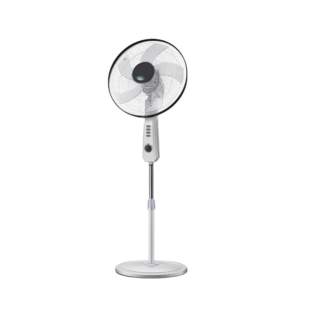 Stand Fan HOHO, 18 inch, 5 Blades, White - HS1807