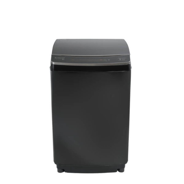 Automatic Washing Machine White Point, Top Load, 14kg, Diamond Drum Tub, Digital Touch Graphic, Hydraulic Glass Door, Black - WPTL14DGRFGBMA