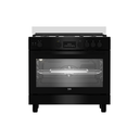 Freestanding Gas Cooker Beko, 90×60cm, 5 Burners, 2 Fans, Cast Iron Grates, Digital, Full Safety - BGGR 11225 GB