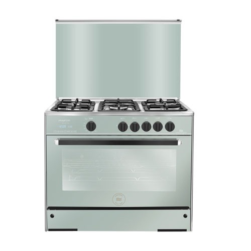 ‫بوتاجاز يونيون اير، 90 × 60 ، 5 شعلة، أمان كامل، فانتوم كنترول، استانلس استيل - C69SS-GC-511-ICFS-FC-2W-AL‬