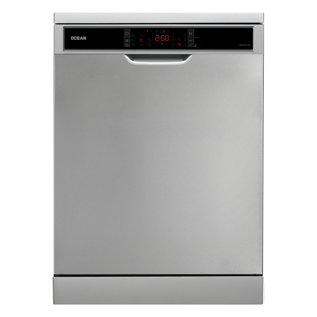 Dishwasher Ocean, 15 Place Settings, 60 cm, 8 Programs, Digital, Stainless Steel - ODOI815VXB