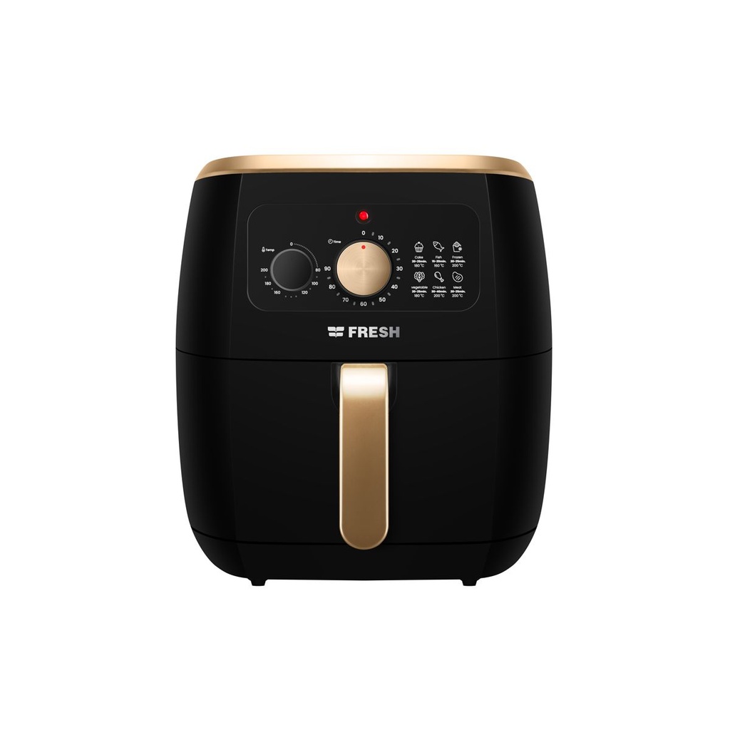 Air Fryer Fresh, 7L, 1800W, Black*Gold - FAF-M1800G