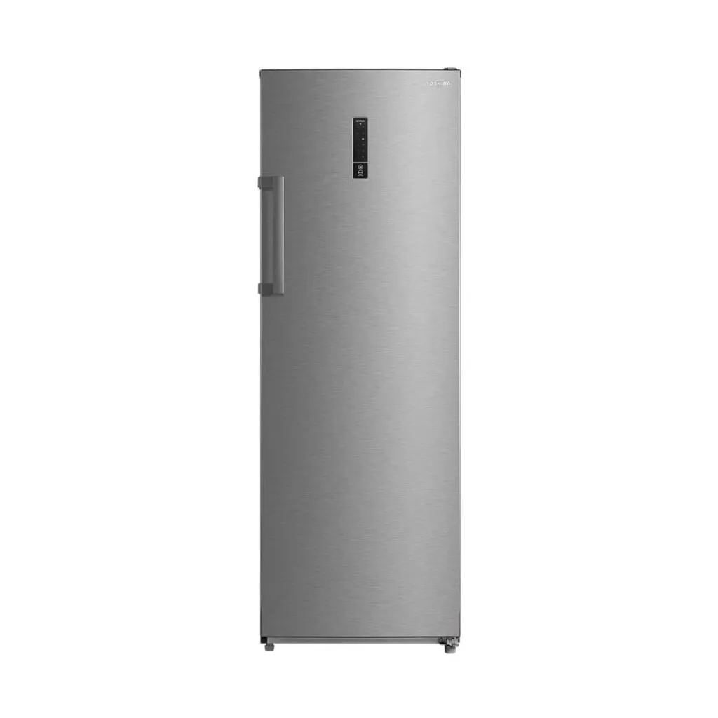 ‫ديب فريزر رأسي توشيبا ميراكو، نوفروست، 7 درج، 238 لتر، سيلفر - GR-RU312WE-DMN(57)