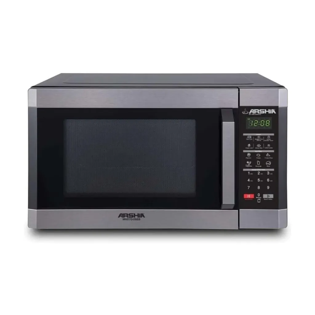 Grill Microwave Arshia, 42L, 1200W, Digital, Black - MV270-2669
