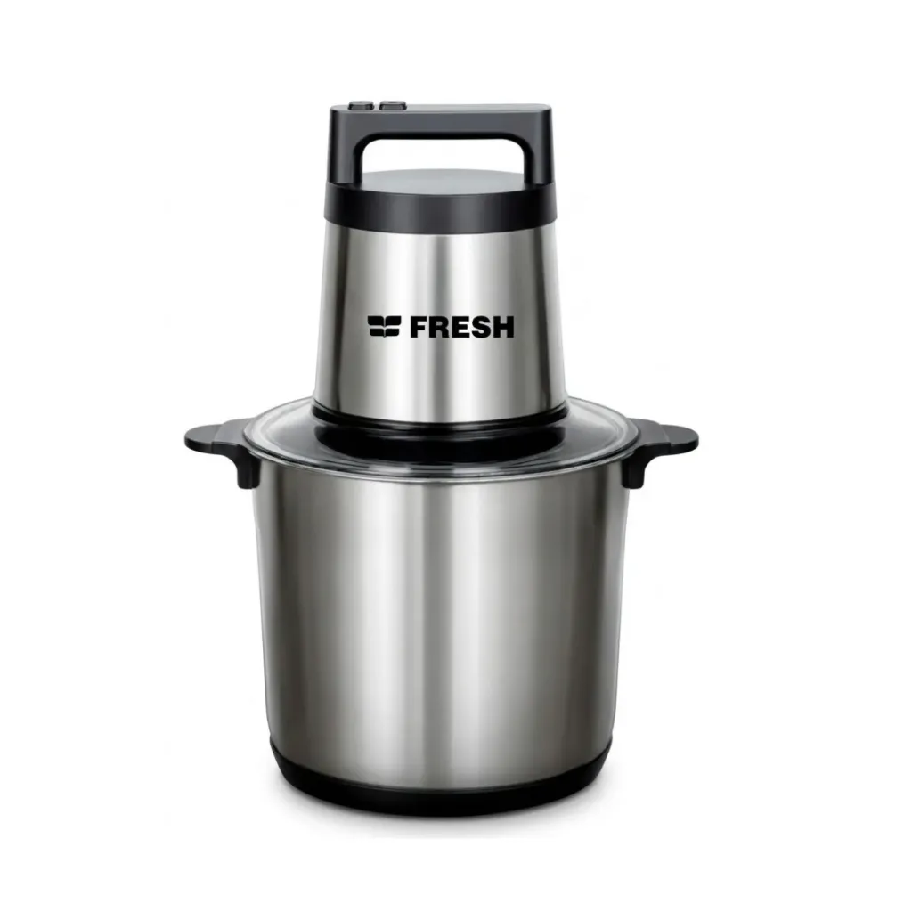 Chopper Fresh Pro, 6L, 1500W, 6 Stainless Steel Blades, 2 Speeds, Stainless Steel - CH-1500W