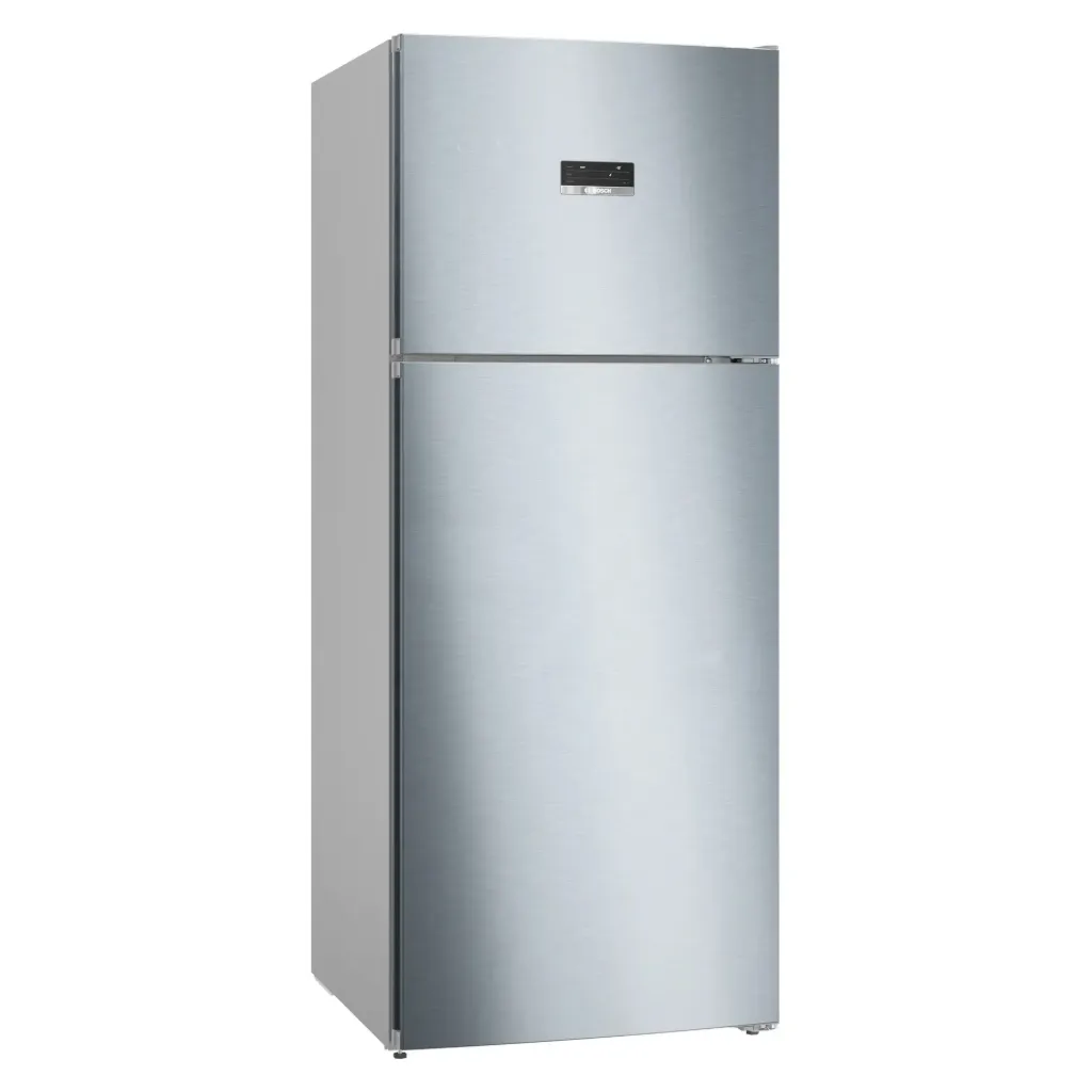 Refrigerator Bosch, Top Freezer, Series 4, 542L, No Frost, VitaFresh, Anti-Fingerprint Stainless Steel - KDN76XI3E8