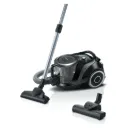 Bagless Vacuum Cleaner Bosch, Series 6, 2200W, Turbo Brush, 2.4L Dust Capacity, Black - BGS412234