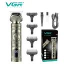 Beard Trimmer VGR, Metal Body, 4 Guide Combs (1/3/5/7mm), 1200mAh Li-ion, USB Charging, Stainless Steel Blades, Cord & Cordless - V-962