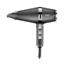 Hair Dryer VGR Professional, 1800-2200W AC Motor, Turbo + Cool Shot, 3 Nozzles, 2.5m Cord, Black - V-451