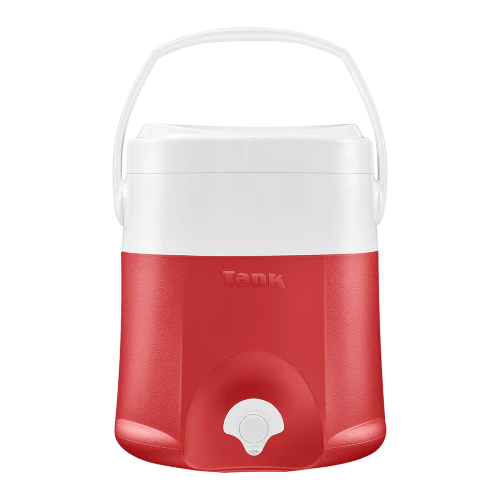 Ice Tank, 6L, Cold up to 12 Hours, ARV Technology, Polyurethane Insulation - Red