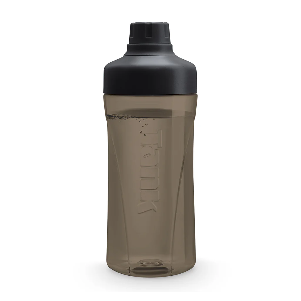 Tritan Water Bottle Tank, 550ml, BPA-Free, Heavy Duty, Black
