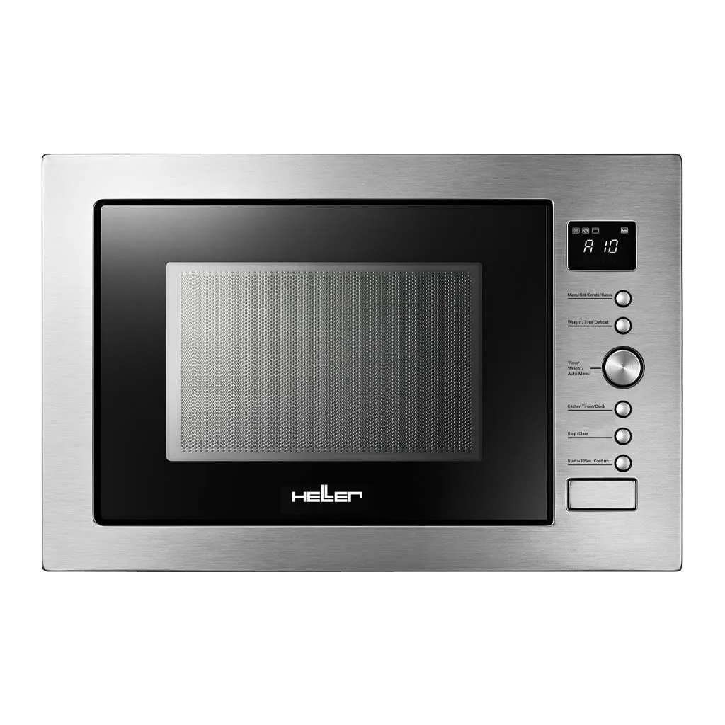 Microwave Built-in Heller, Grill Convection, 34 L, 1000 W, Digital, Silver - HMBN-34GC-SL
