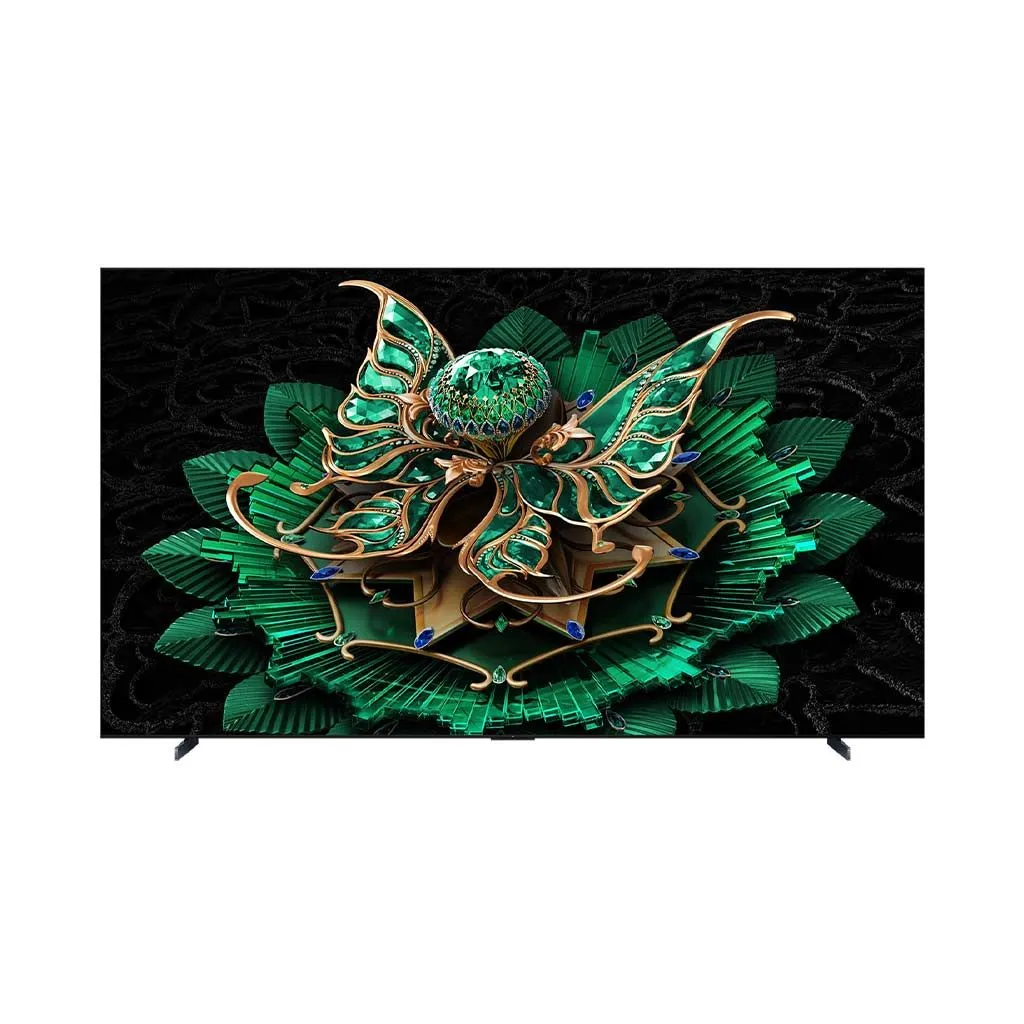 Smart 4K TV TCL, 65 inch, QD-Mini-LED, Frameless, Google TV, Built-in Receiver, Black - 65C6K