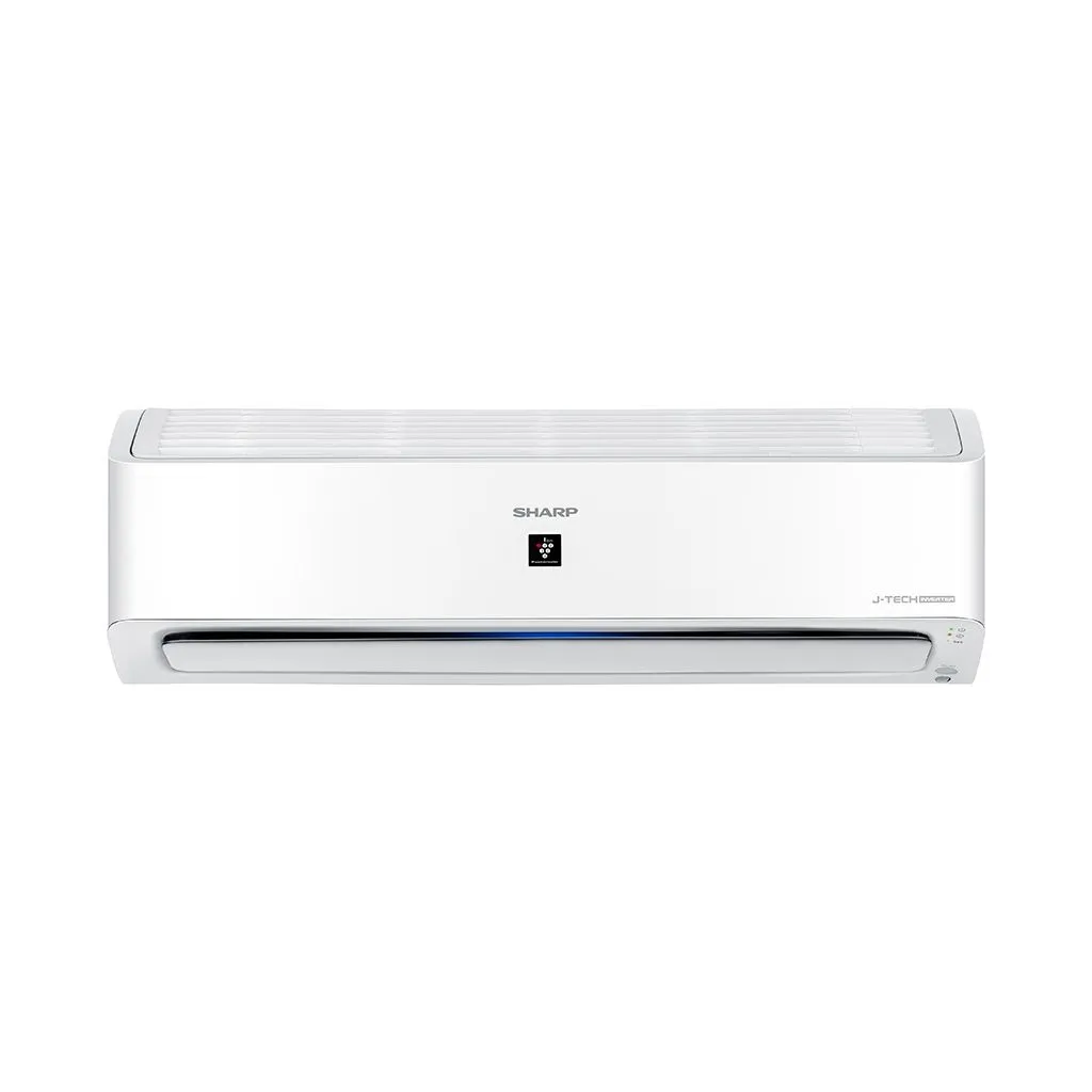 Split Inverter Air Conditioner Sharp, 3 HP, Cooling & Heating, Plasma Cluster, Digital, White - AY-XP24BME