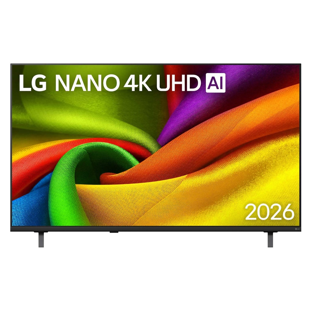 ‫شاشة ال جي، 55 بوصة، نانو 4K، ماجيك ريموت، ذكاء اصطناعي، موديل 2026، 4K، سمارت، ريسيفر داخلي - 55NU850B6LA‬