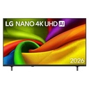 Smart 4K TV LG, 55 inch, Nano 4K UHD, AI Magic Remote, Artificial Intelligence, Built-in Receiver - 55NU850B6LA
