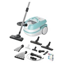 Wet & Dry Vacuum Cleaner Bosch, ProHygienic, 2000W, HEPA Filter, White × Turquoise - BWD420HYG