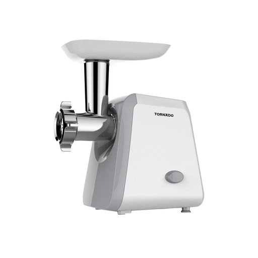 Meat Grinder Tornado, 1200W, Stainless Steel Blades, Pro Turbo Speed, White - MG-1200T