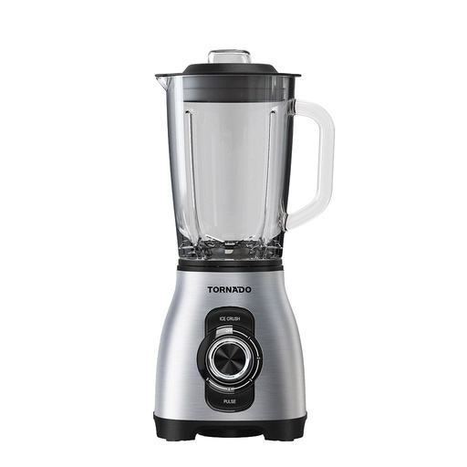 Electric Blender Tornado, 800W, 1.75L, 5 Speed Settings, Silver - BL-800T