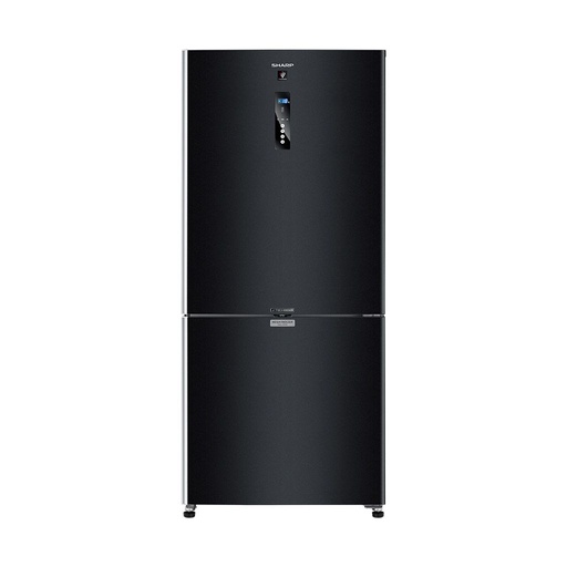 Refrigerator Sharp Inverter Digital Bottom Freezer 558 L, Black - SJ-PV73K-BK