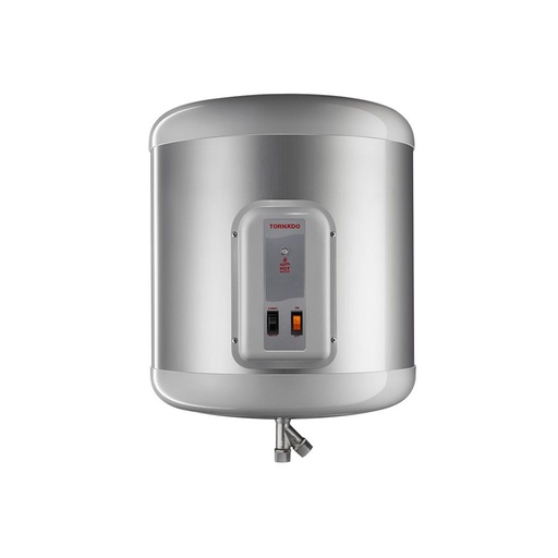 Electric Water Heater Tornado, 35L, Stainless Steel Tank, LED Indicator Light, Silver - EHA-35TSM-S