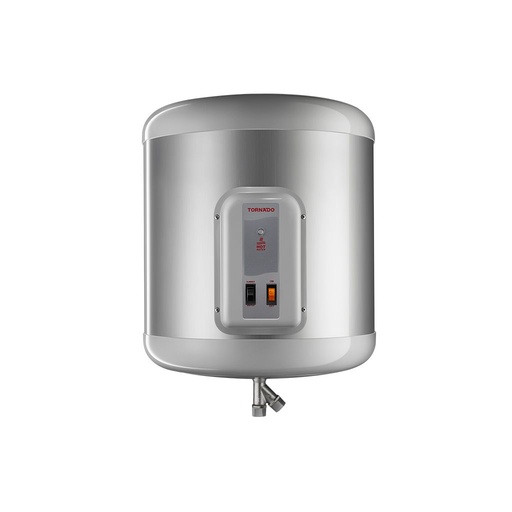 Electric Water Heater Tornado, 55L, Stainless Steel Tank, LED Light, Silver - EHA-55TSM-S