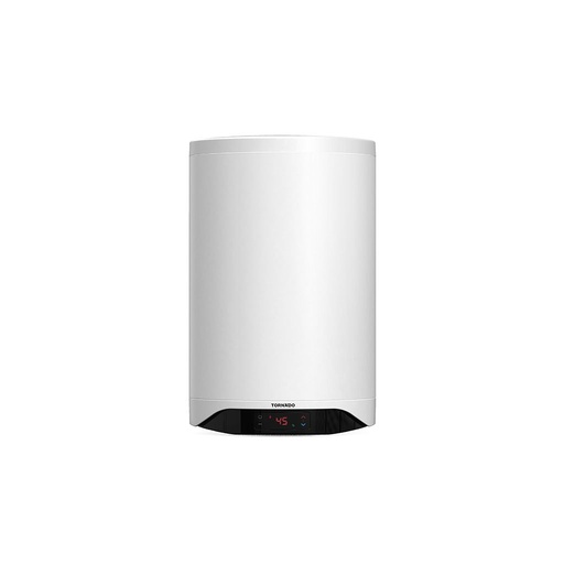 Electric Water Heater Tornado, 60L, Digital Display, Enamel, White - TEEE-60DW