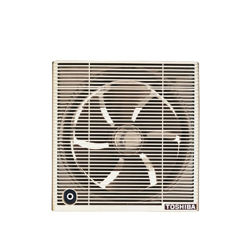 Ventilating Fan Toshiba El Araby, 30cm, Frame 35×35cm, Protection and Privacy Net, Cream - VRH30S1C