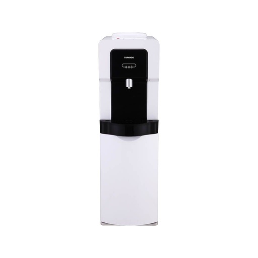 Water Dispenser Tornado, 1 Tap, with Cabinet 18L, Black & White - WDM-H40ABE-WB
