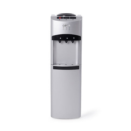 Water Dispenser Orca, with Cabinet, 3 Taps - Silver