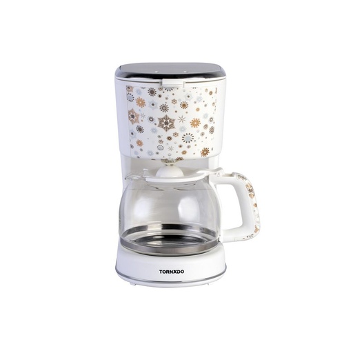 American Coffee Maker Tornado, 1.25L, Automatic, White - TCMA-9125-C