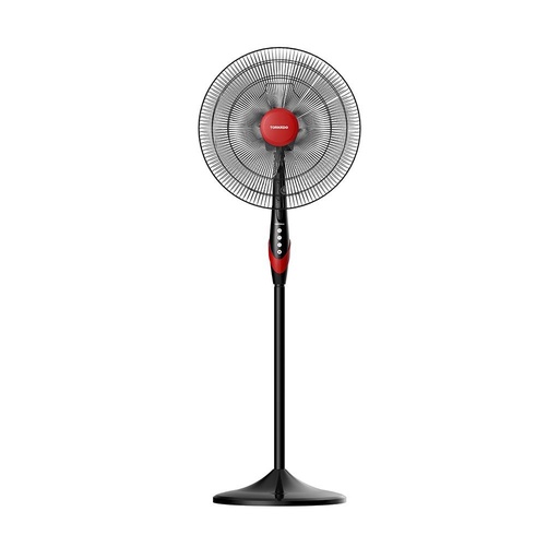 Stand Fan Tornado, 18 inch, 4 Blades, Black × Red - TSF-18XW